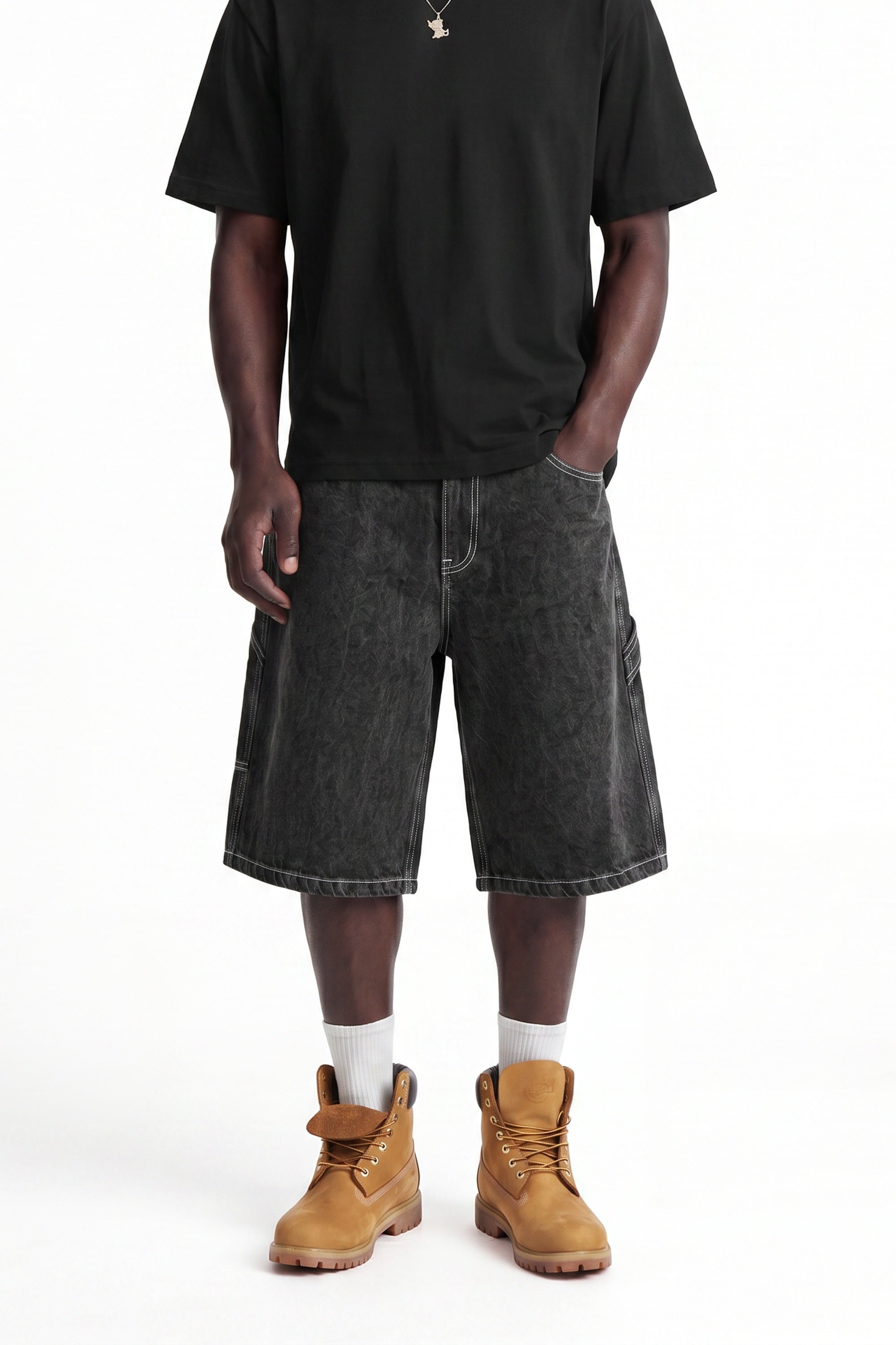 Work Jorts "LAST DELIVERY" Black