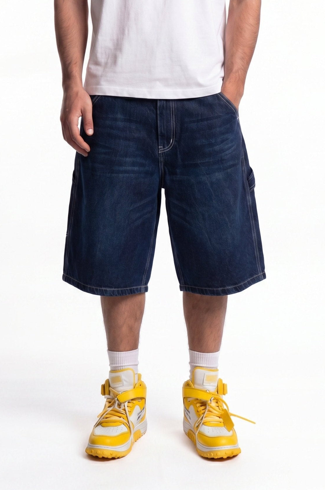 Work Jorts "LAST DELIVERY" Blue