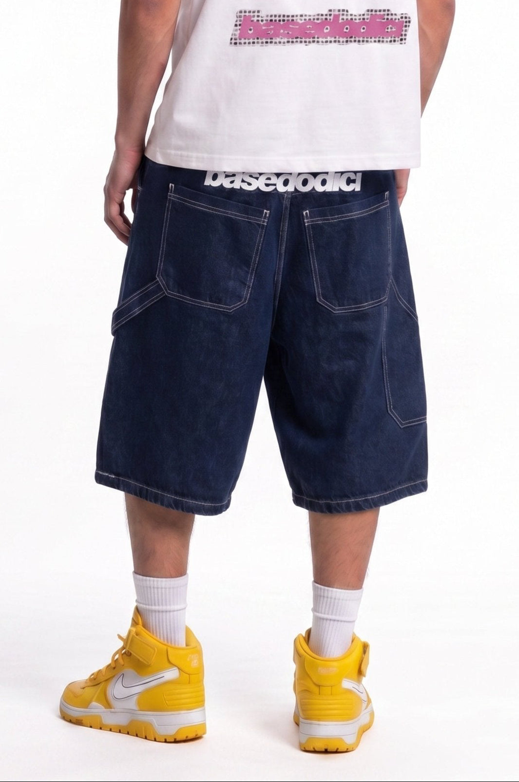 Work Jorts "LAST DELIVERY" Blue