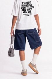 Work Jorts "LAST DELIVERY" Blue