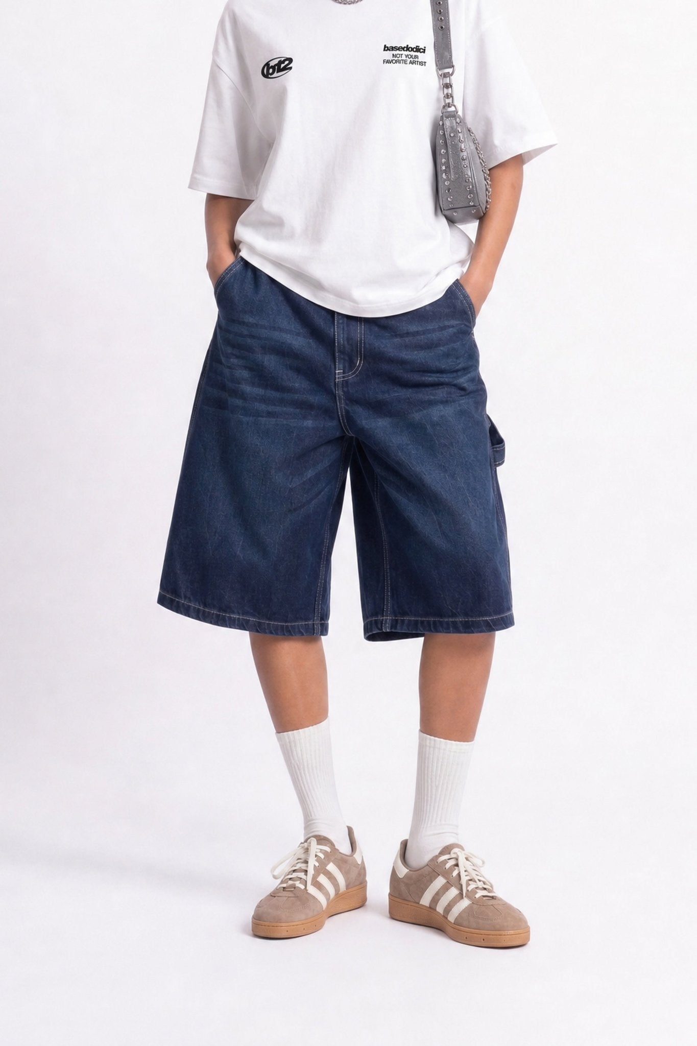 Work Jorts "LAST DELIVERY" Blue
