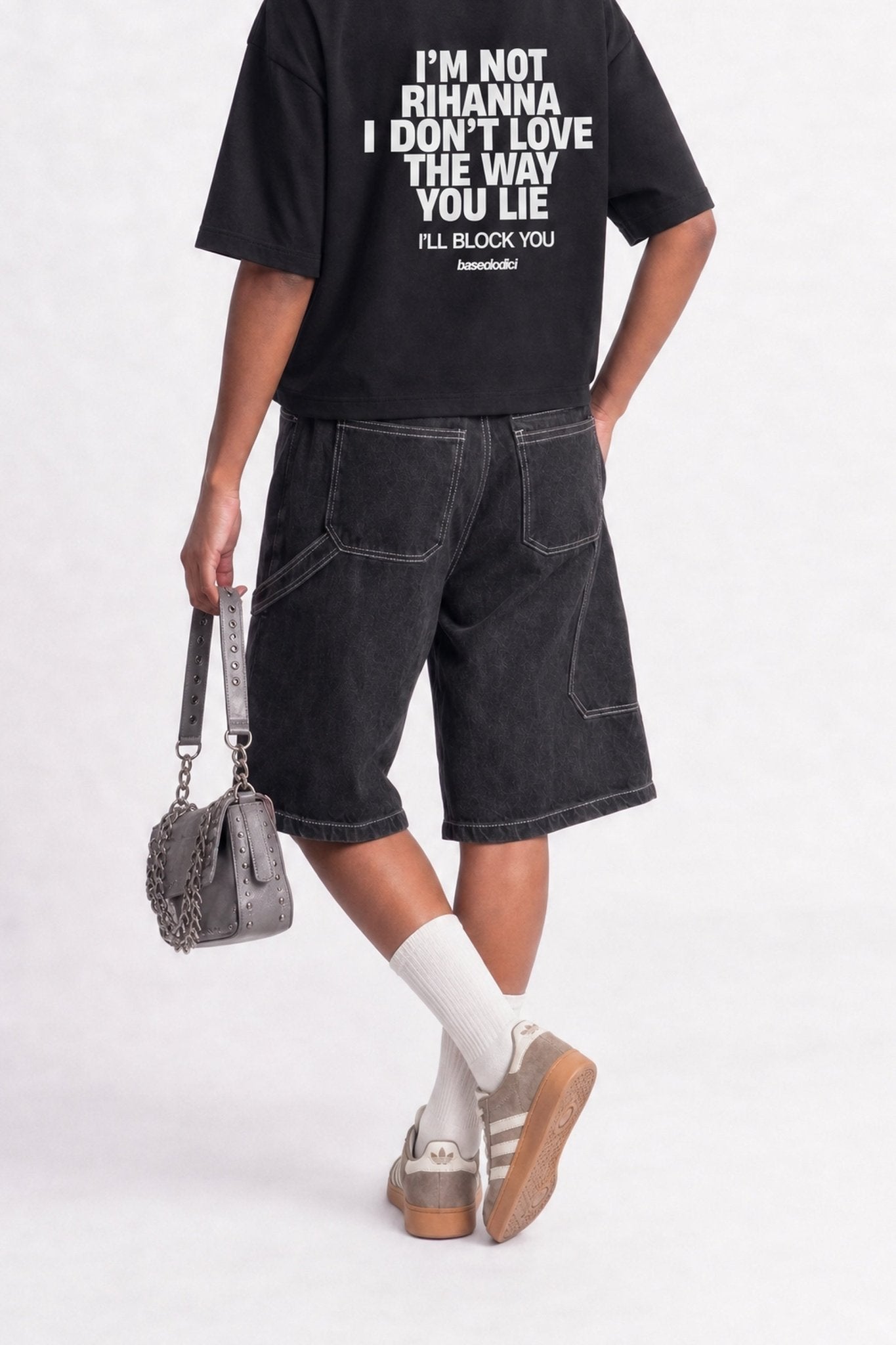 Work Jorts "LAST DELIVERY" Black