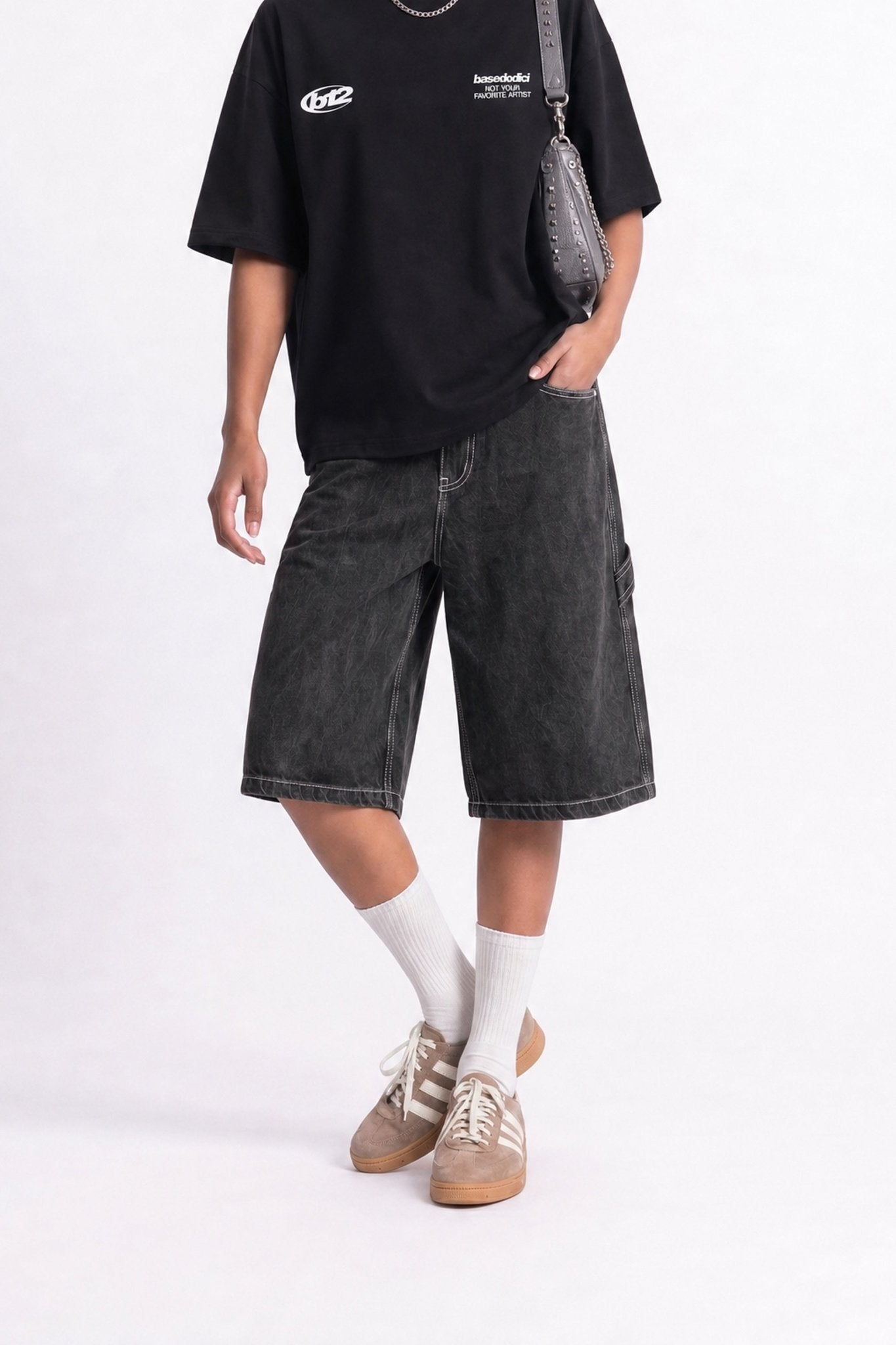 Work Jorts "LAST DELIVERY" Black