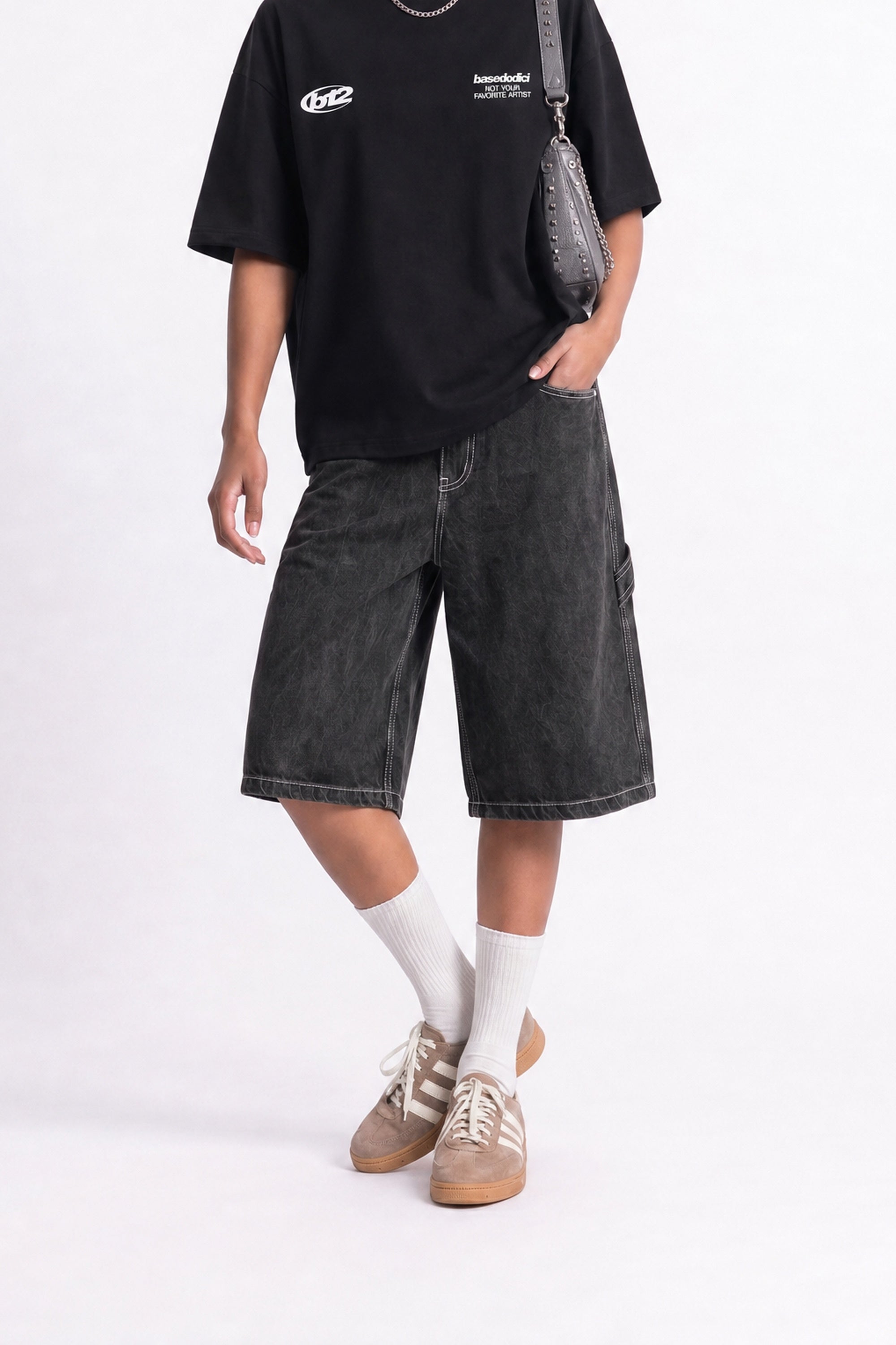 Work Jorts "LAST DELIVERY" Black