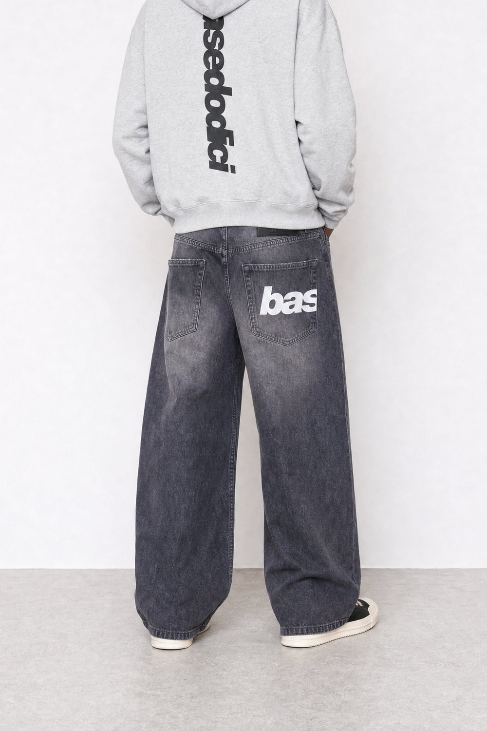 Bigall Denim "RUDEBOY LDN" Dark Grey