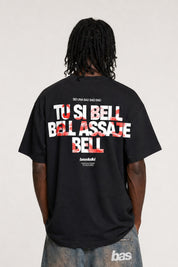 T-Shirt "VIRAL EDIT" TU SI BELL BELL Black/Kiss