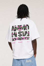 T-Shirt "AMMO" MiStaiSoffrendo White/Camo