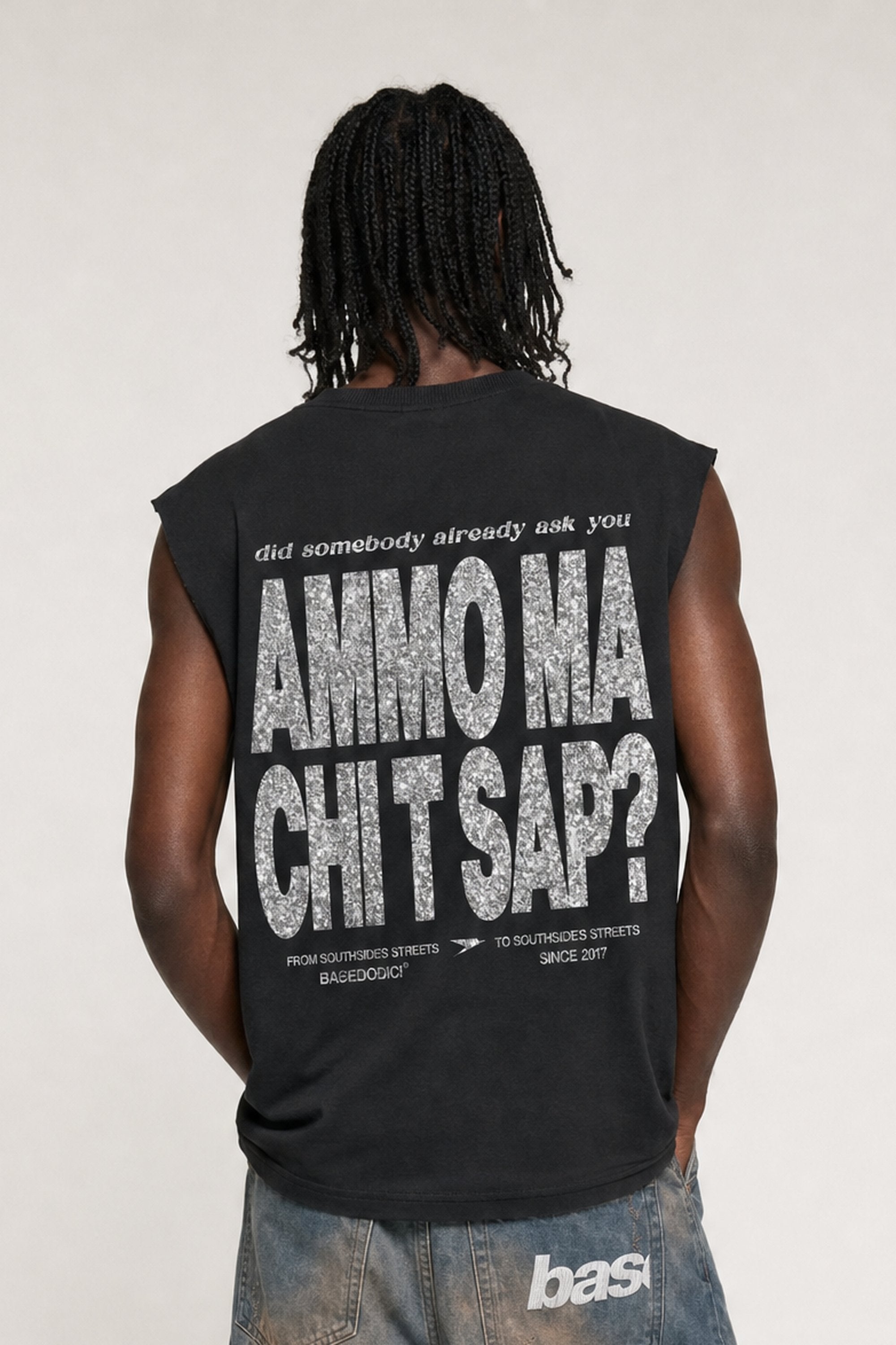 Tank "AMMO" CHI'T'SAP Black/Glitter
