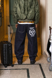 Bigall Denim "WORLD TOUR" Diplomatic Blue Raw