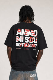 T-Shirt "AMMO" MiStaiSoffrendo Black/Kiss
