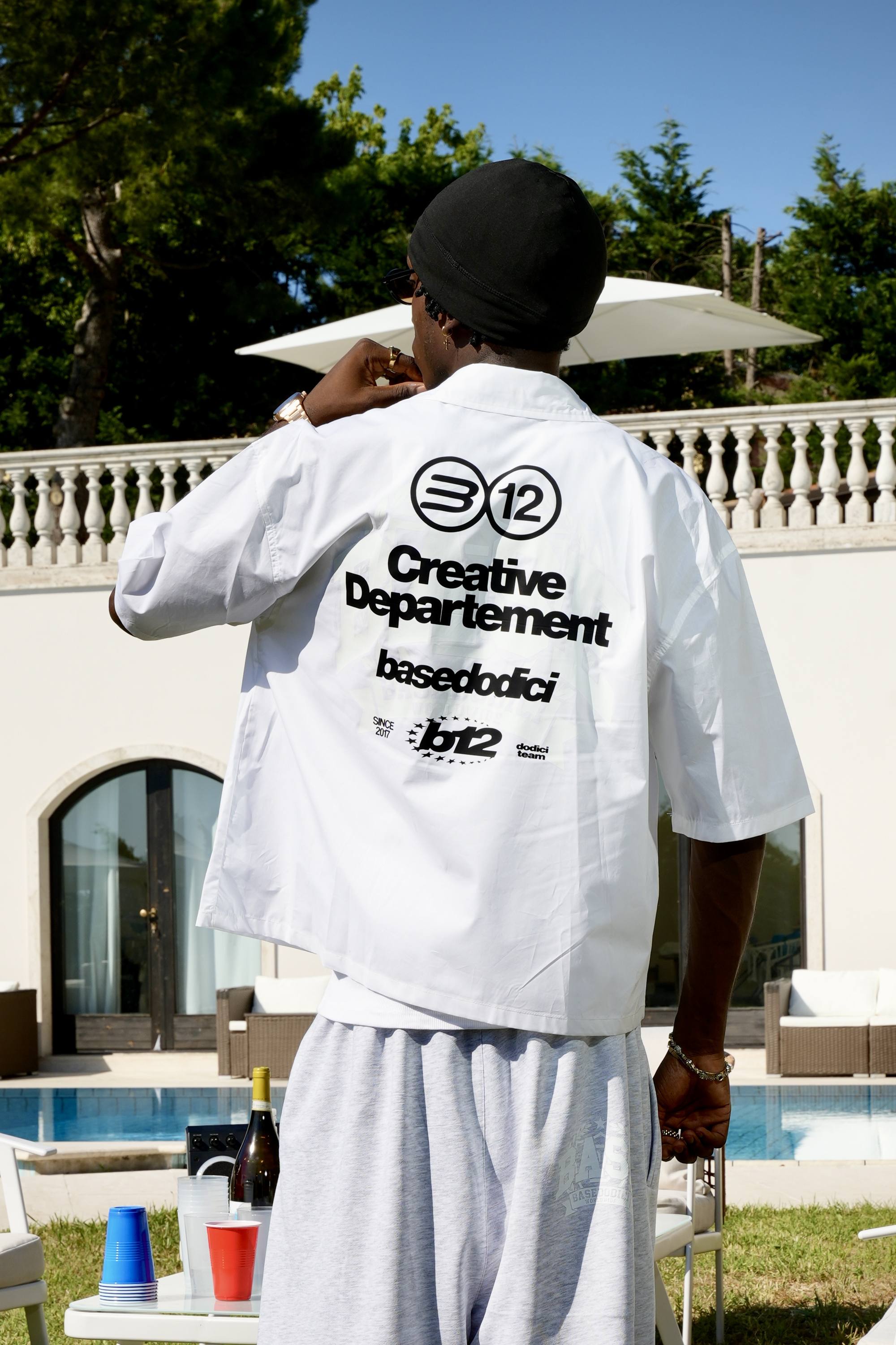 Shirt "SUMMER CLUB" Creative Dept White