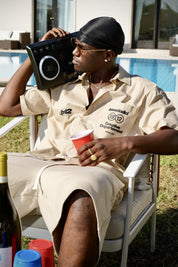 Shirt "SUMMER CLUB" Creative Dept Beige