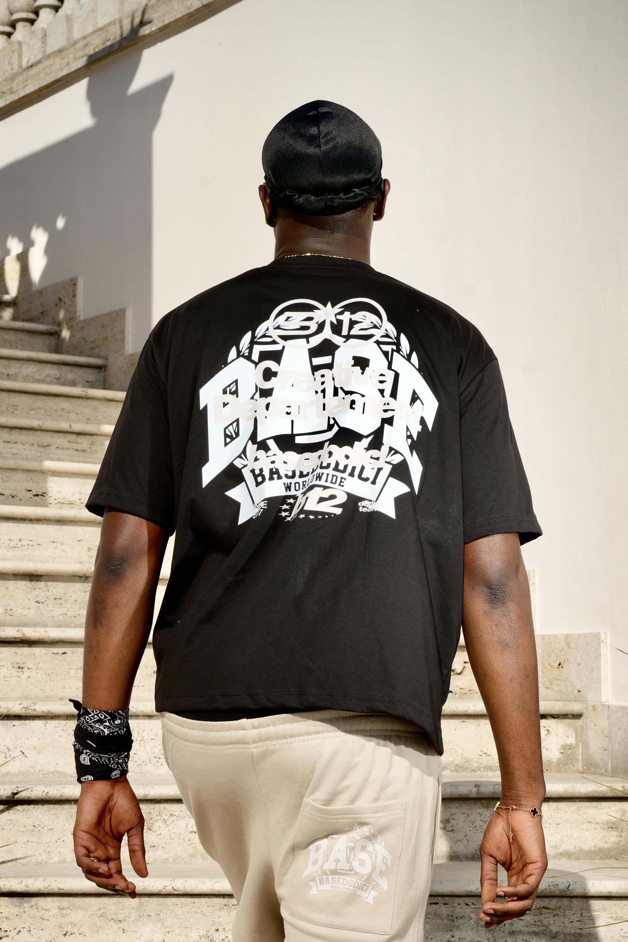 T-Shirt "SUMMER CLUB" Creative Dept Black