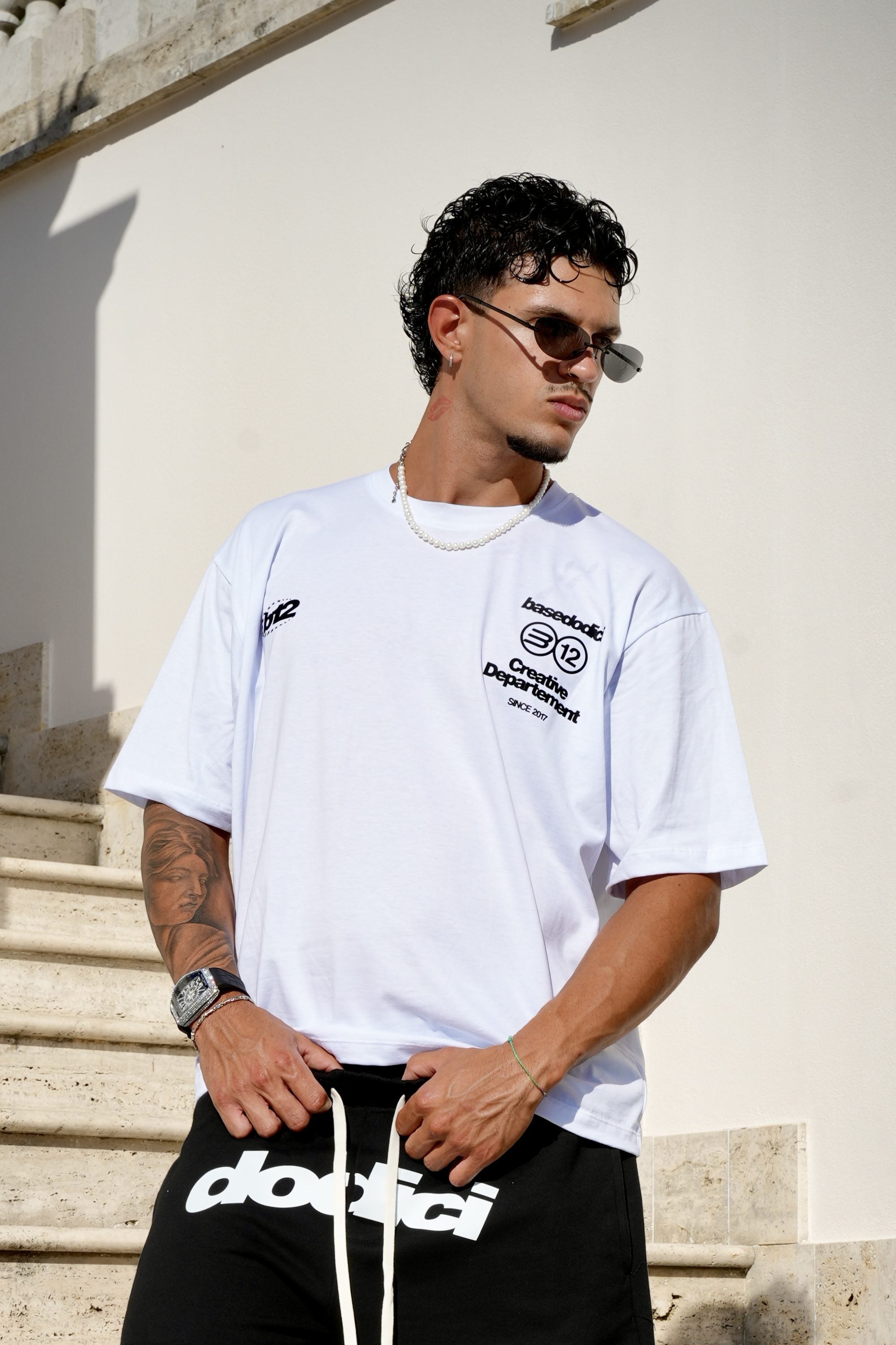 T-Shirt "SUMMER CLUB" Creative Dept White