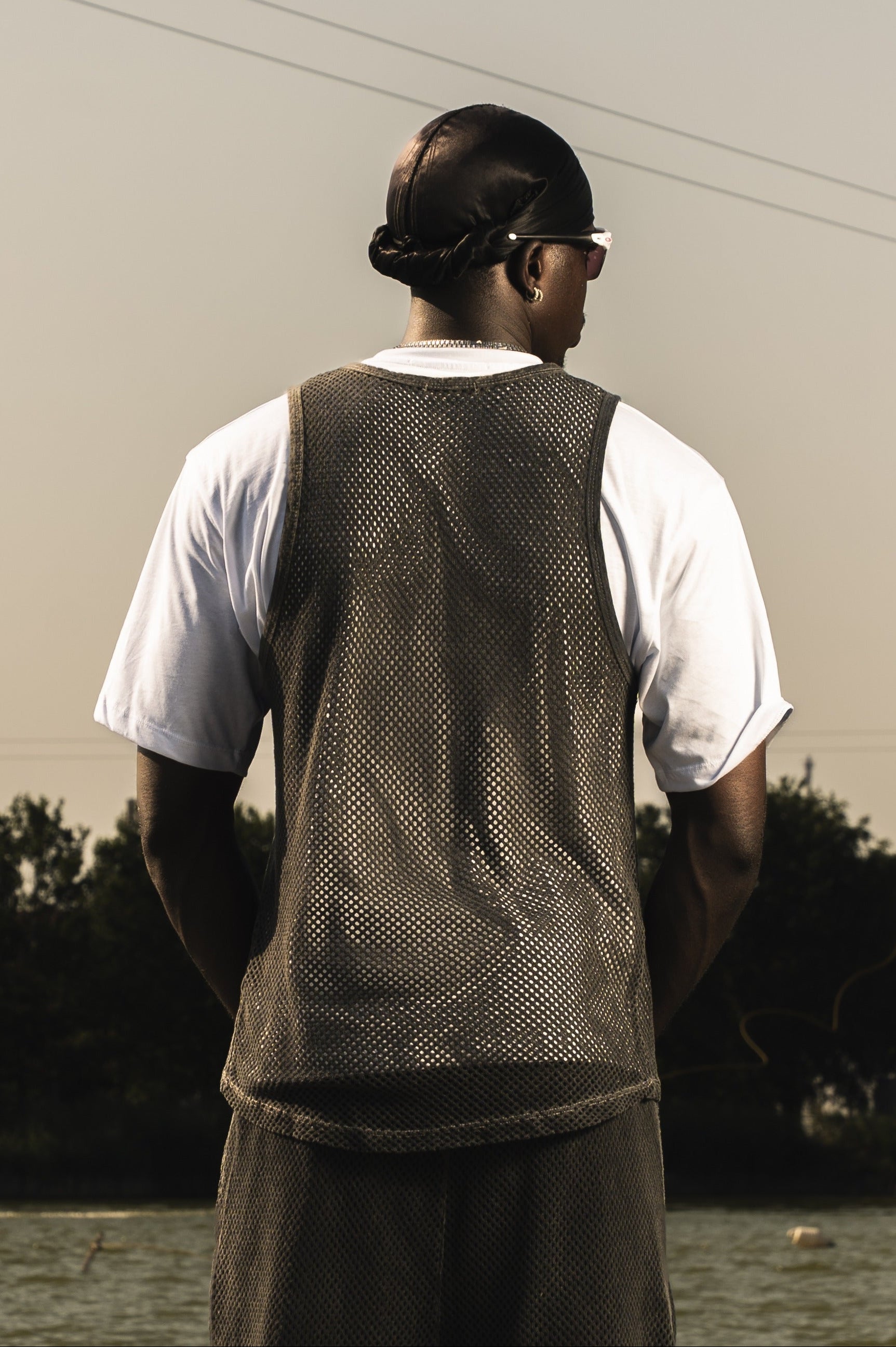 Tank Mesh "RIVIERA" Base Black