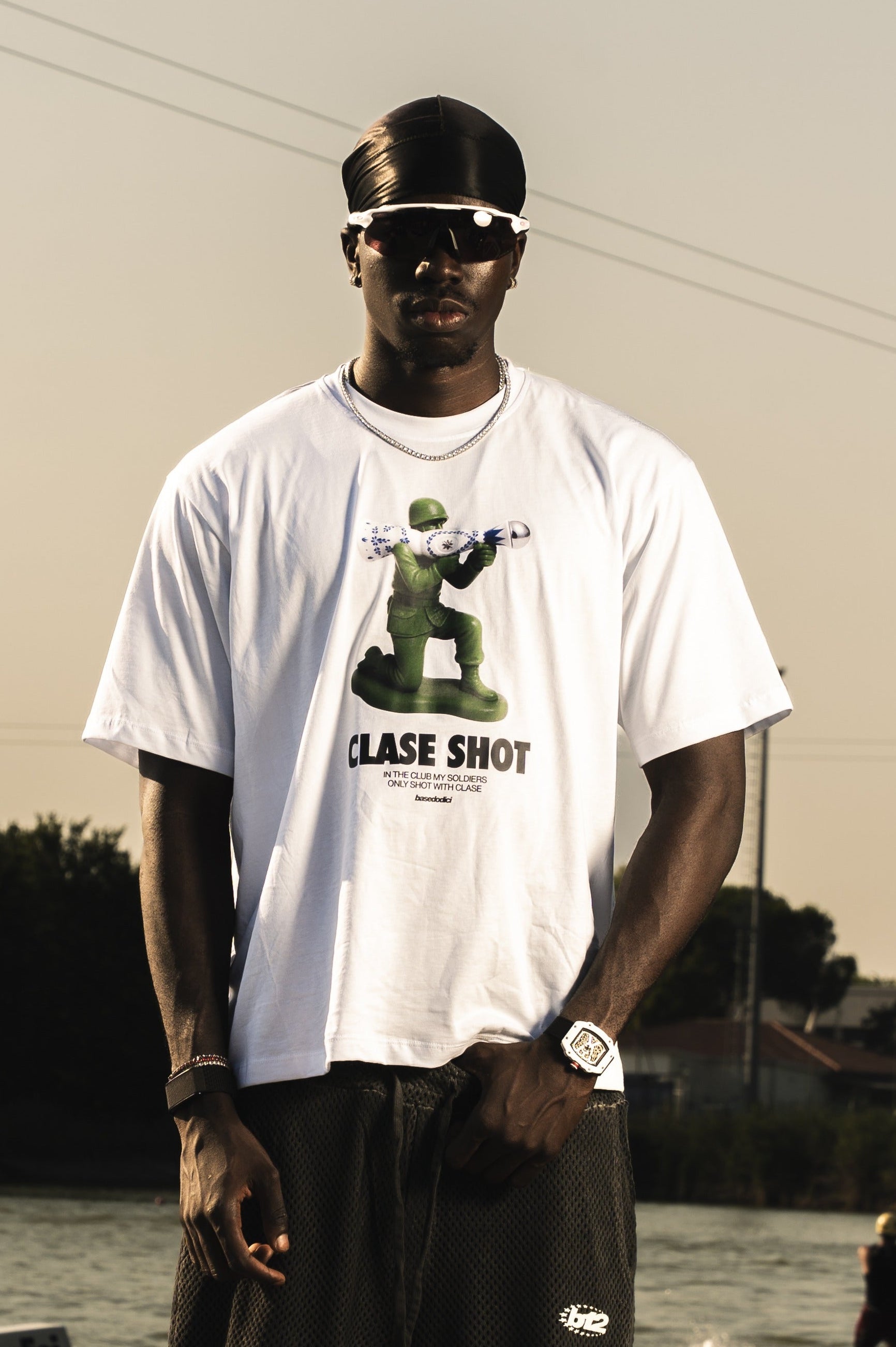 T-shirt "RIVIERA" Clase White
