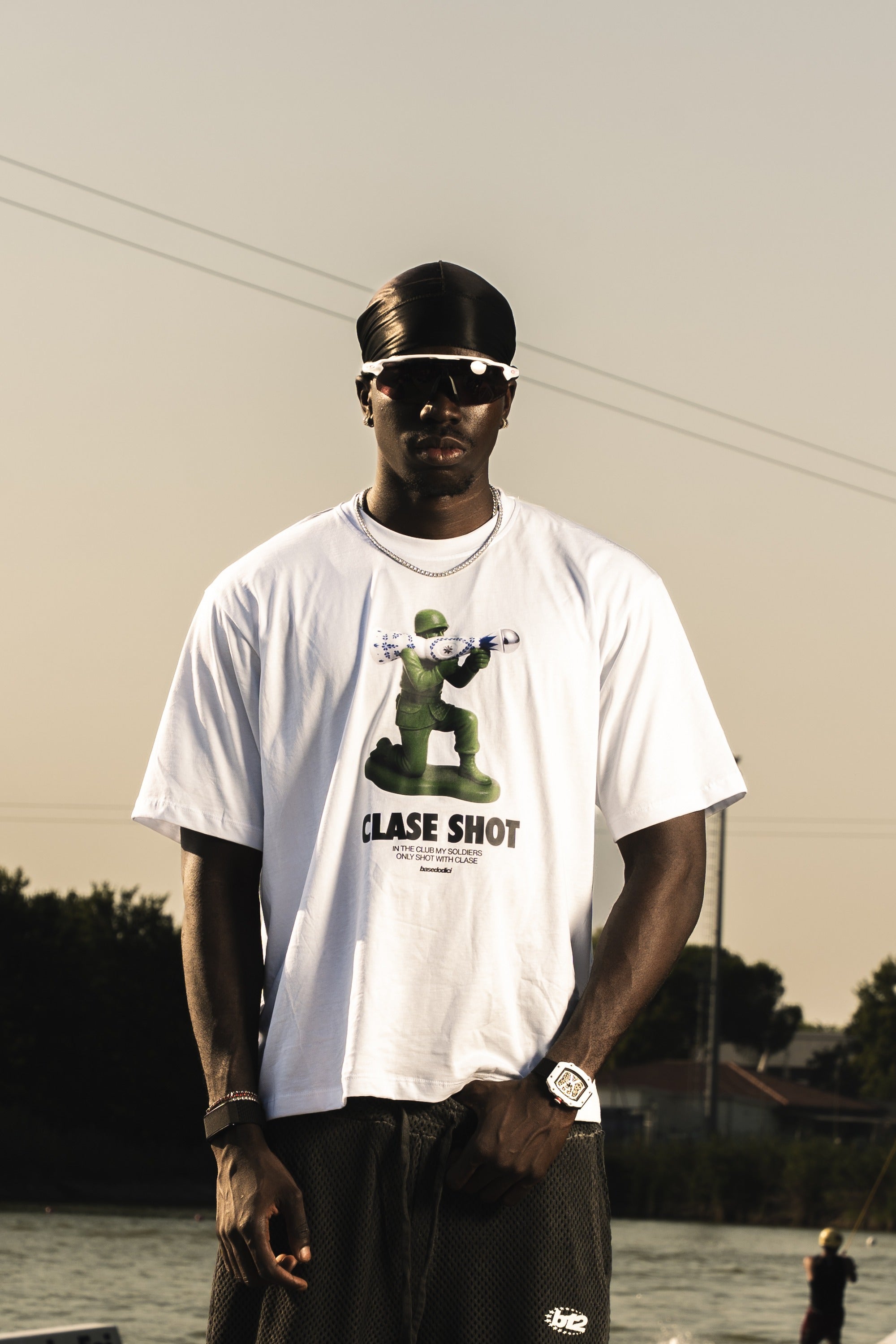 T-shirt "RIVIERA" Clase White