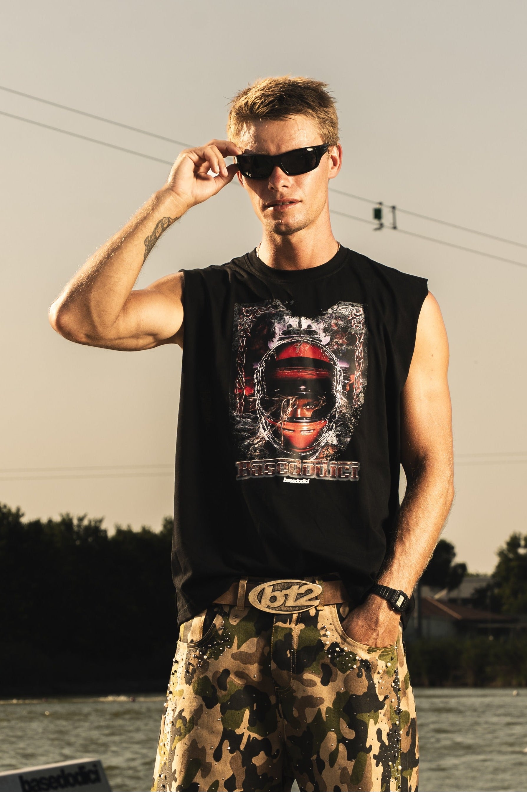 Tank "RIVIERA" Helmet Black