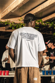 T-shirt "RIVIERA" Box Logo White