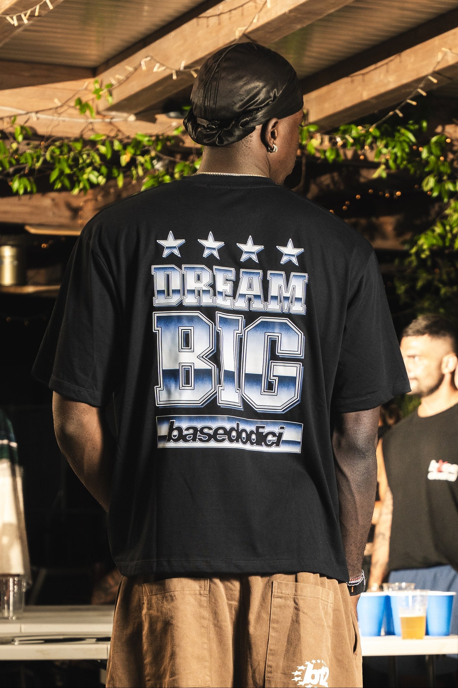T-shirt "RIVIERA" Dream Big Black