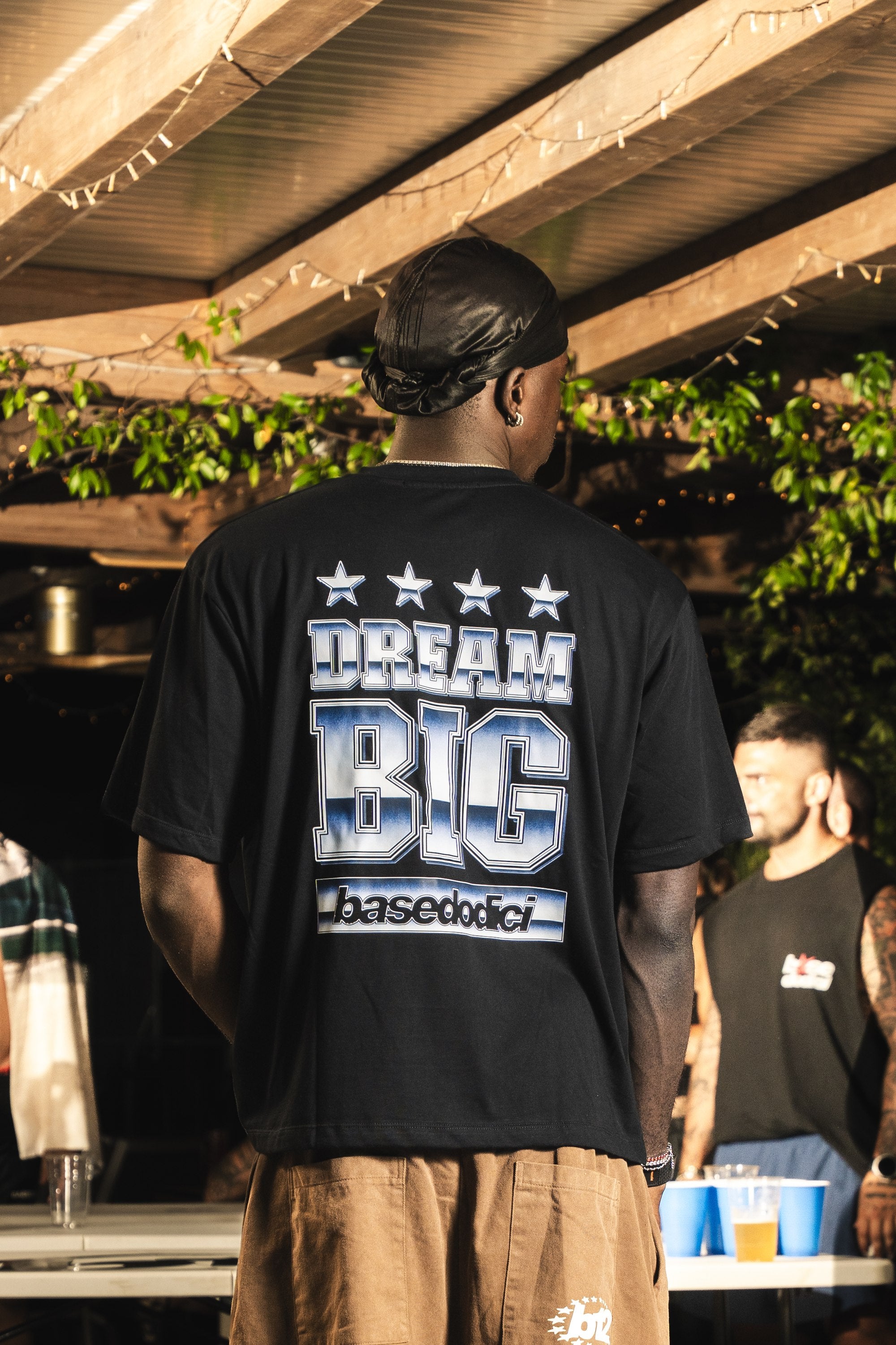 T-shirt "RIVIERA" Dream Big Black
