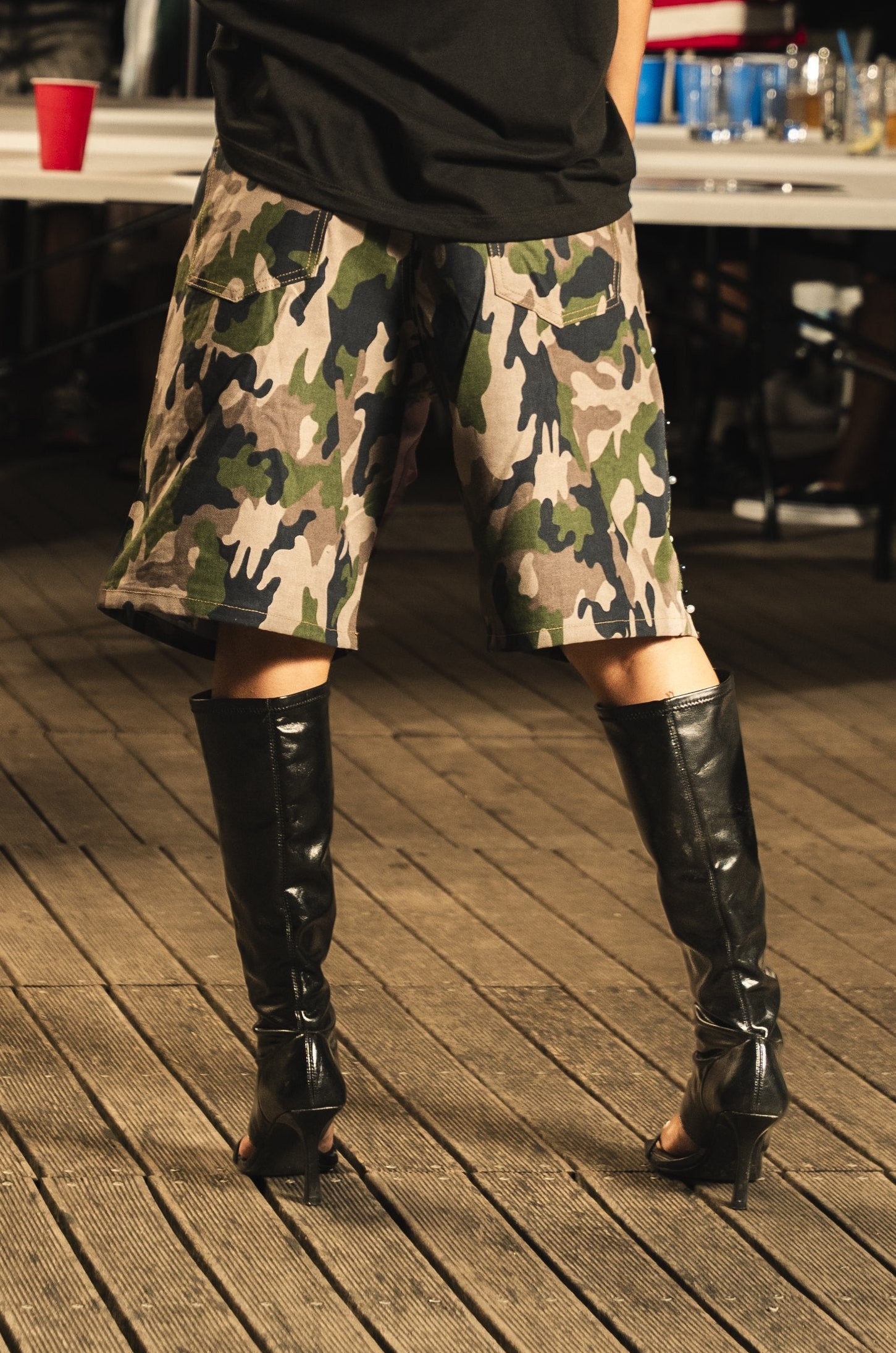 Jorts "RIVIERA" Camo