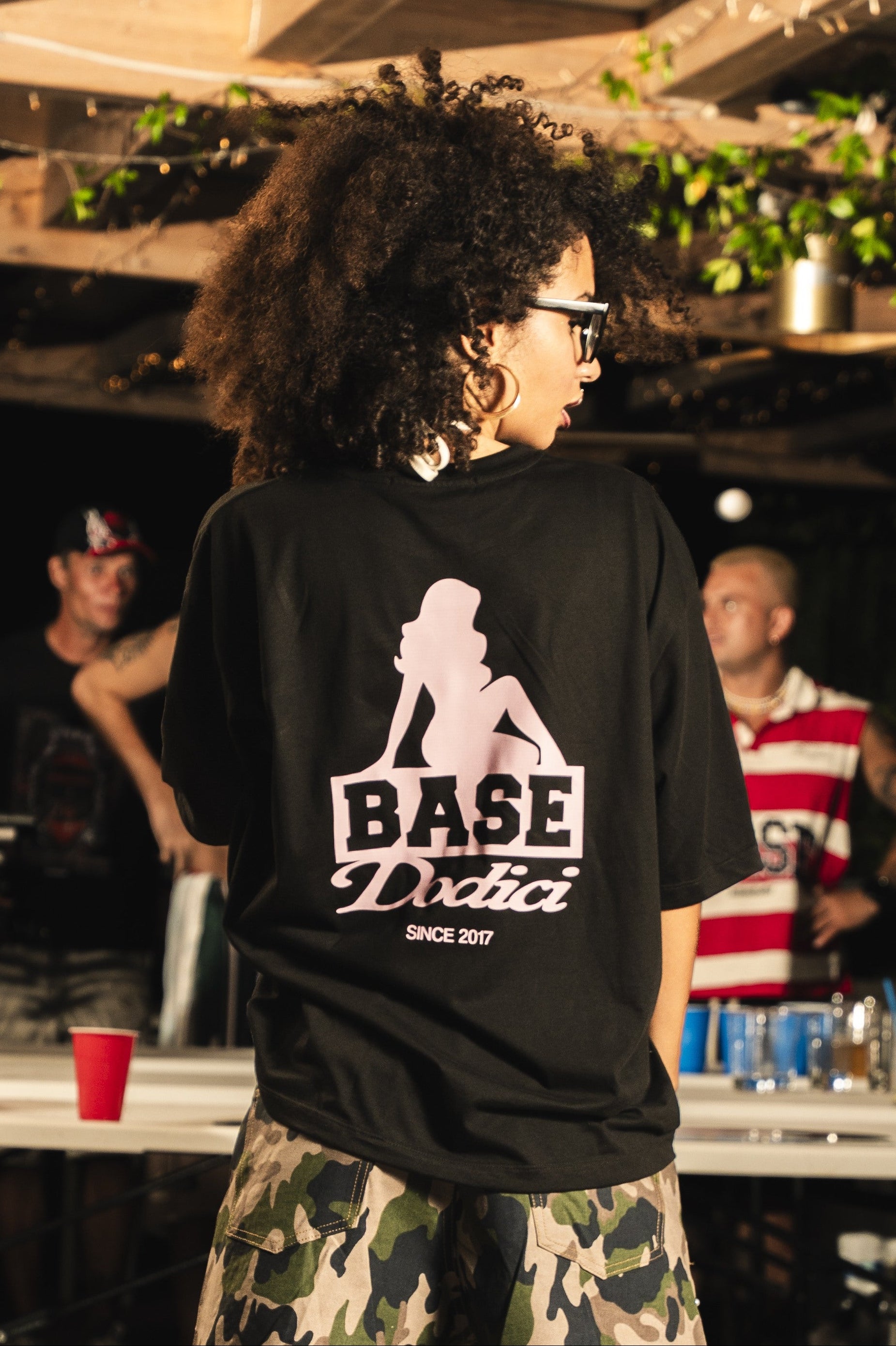 T-shirt "RIVIERA" Pla*boy Black