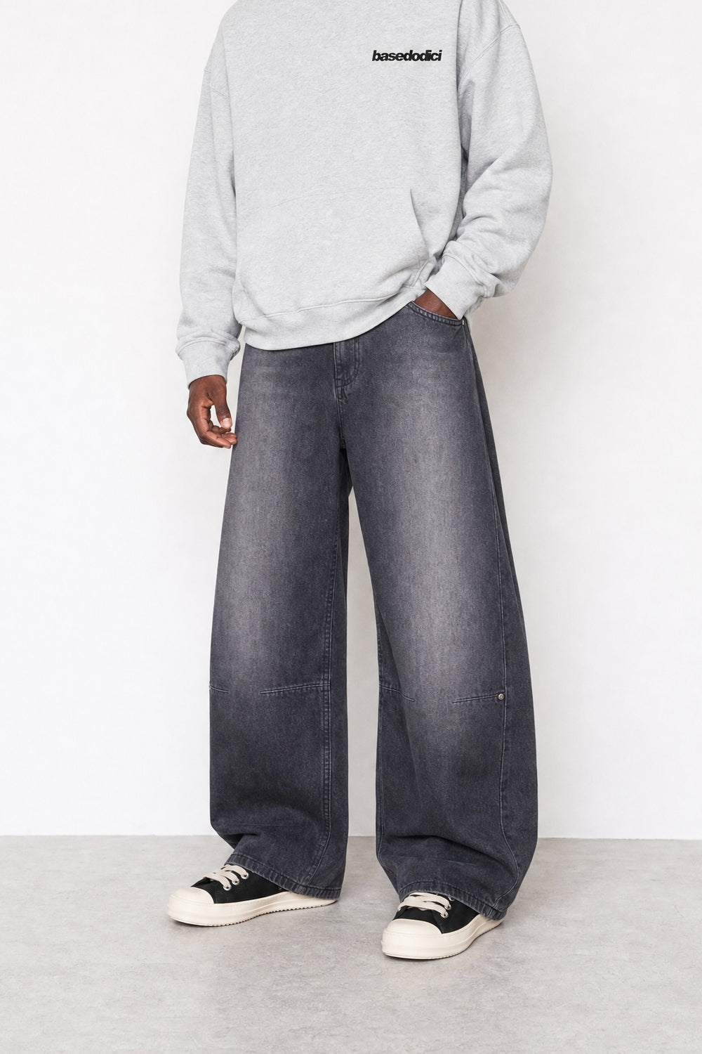 Bigall Denim "RUDEBOY LDN" Dark Grey