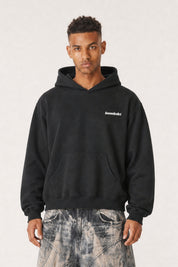 Hoodie "4PLAYERS" Back 12 Black/CamoGreen