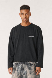 Longsleeve "4PLAYERS" BackLogo 12 Black/Glitter