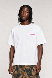 T-Shirt "4PLAYERS" BackLogo 12 White/GlitterPink