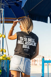 Tank "AMMO COUTURE" TU SI BELL BELL Black/White