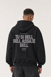 Hoodie "VIRAL EDIT" TU SI BELL BELL Black/Grillz