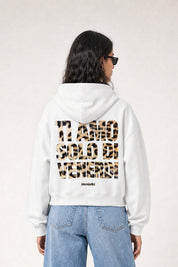 Hoodie "VIRAL EDIT" TiAmoVenerdì White/Animalier