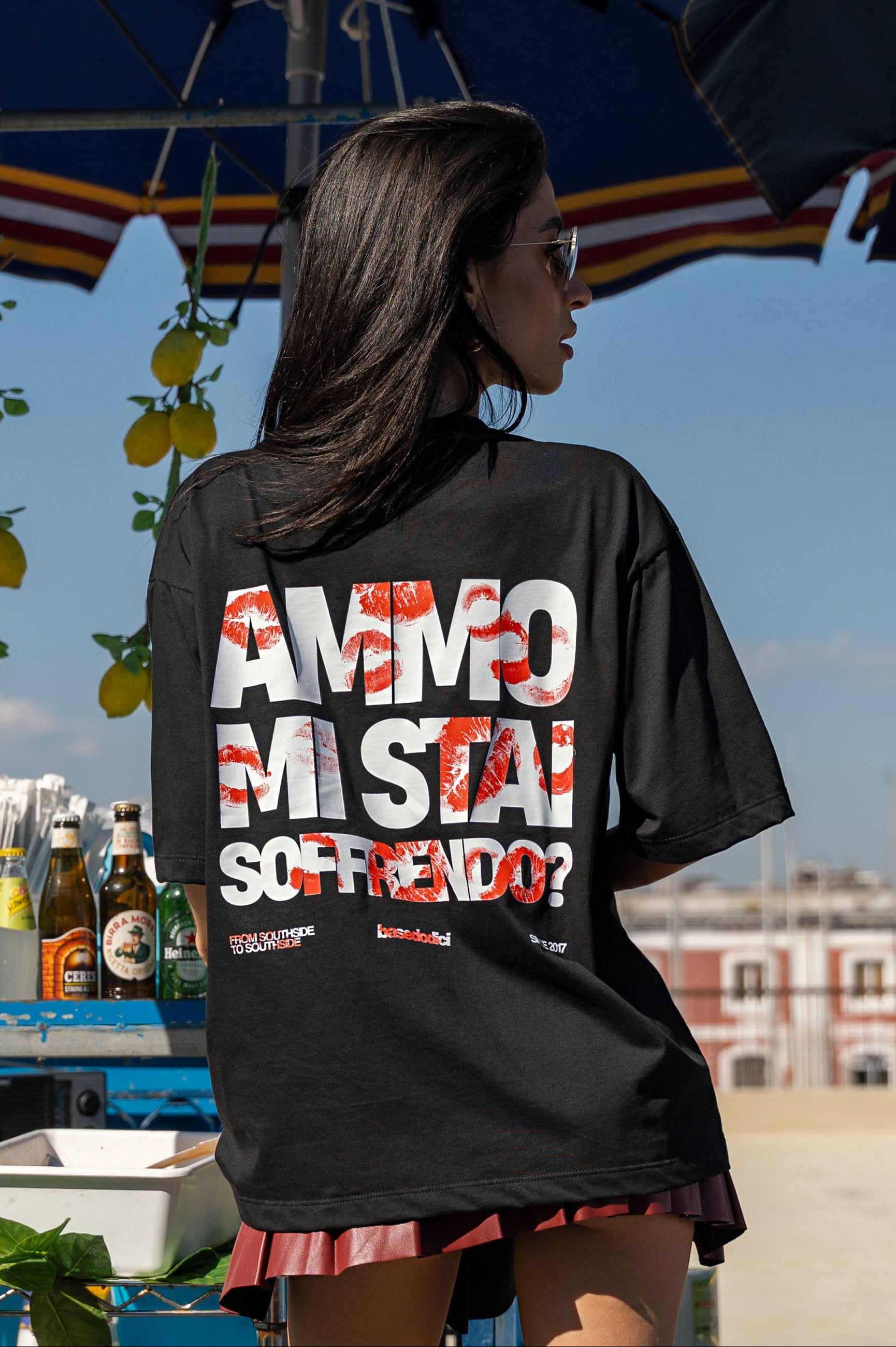 T-Shirt "AMMO" MiStaiSoffrendo Black/Kiss