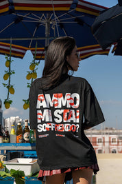 T-Shirt "AMMO COUTURE" MiStaiSoffrendo Black/Kiss