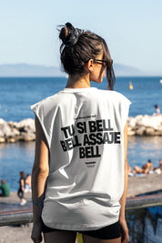 Tank "AMMO COUTURE" TU SI BELL BELL White/Black