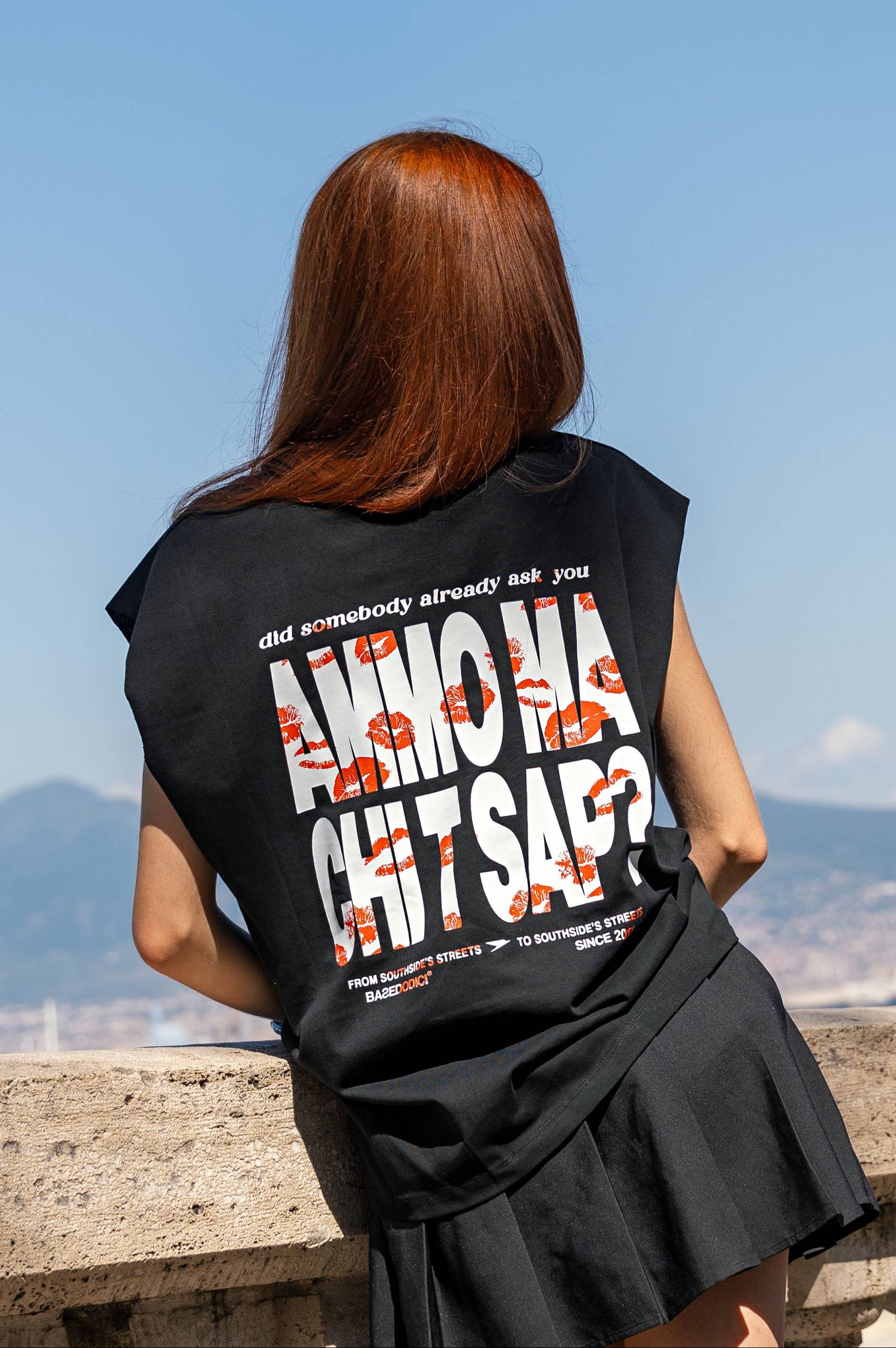 Tank "AMMO COUTURE" CHI'T'SAP Black/Kiss