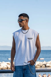 Tank "AMMO COUTURE" TU SI BELL BELL White/Black
