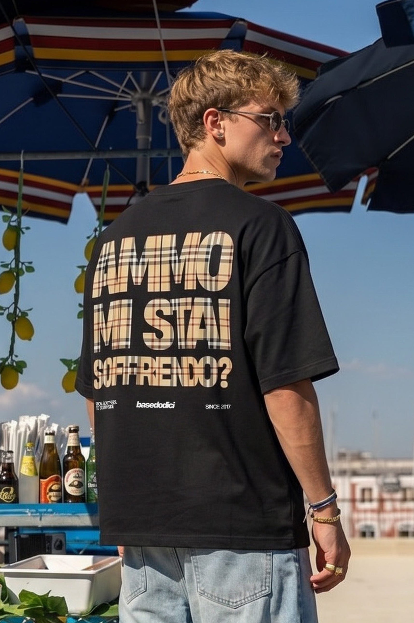 T-Shirt "AMMO" MiStaiSoffrendo Black/Burby