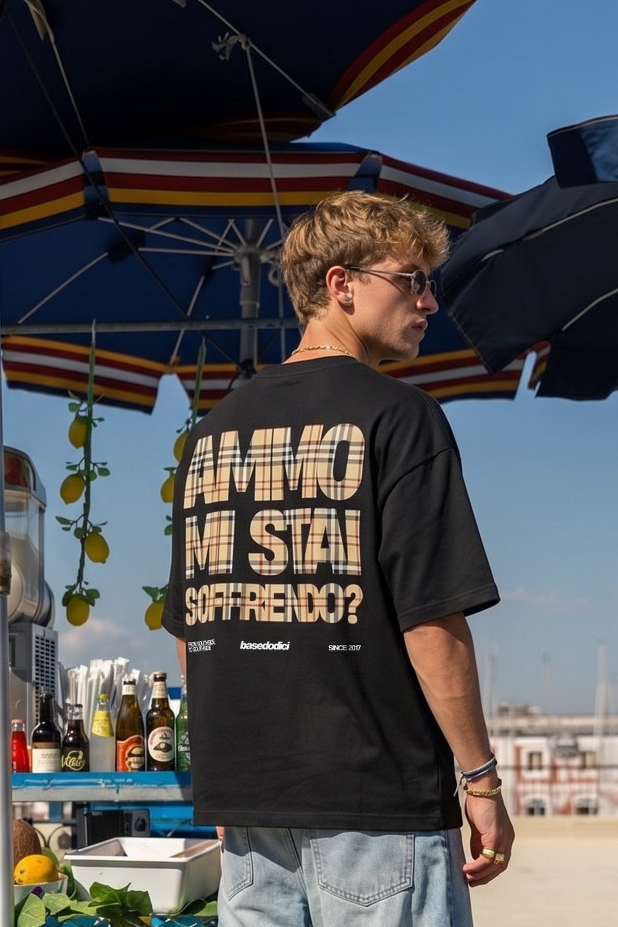 T-Shirt "AMMO COUTURE" MiStaiSoffrendo Black/Burby
