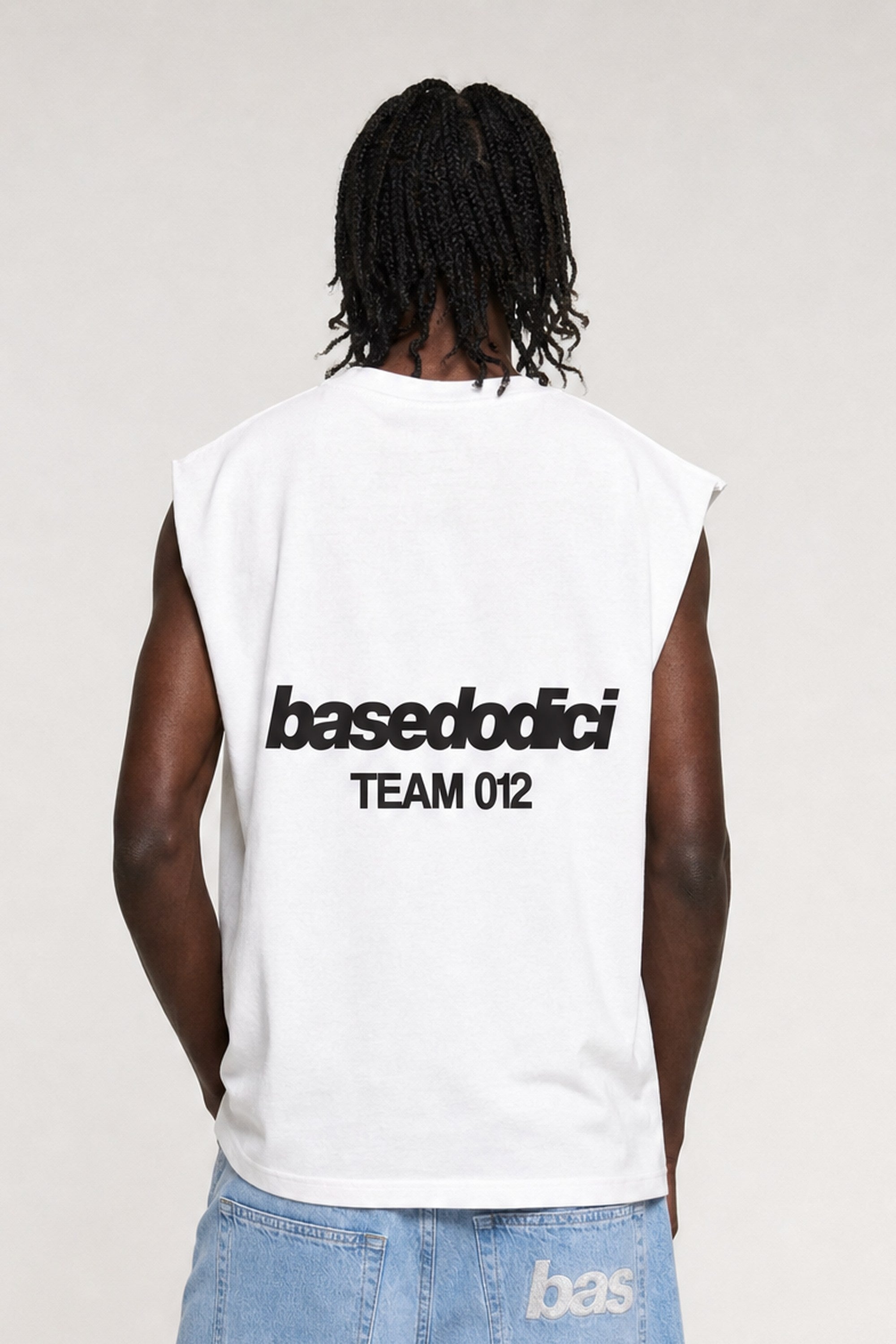 Tank "TEAM012" BackLogo White