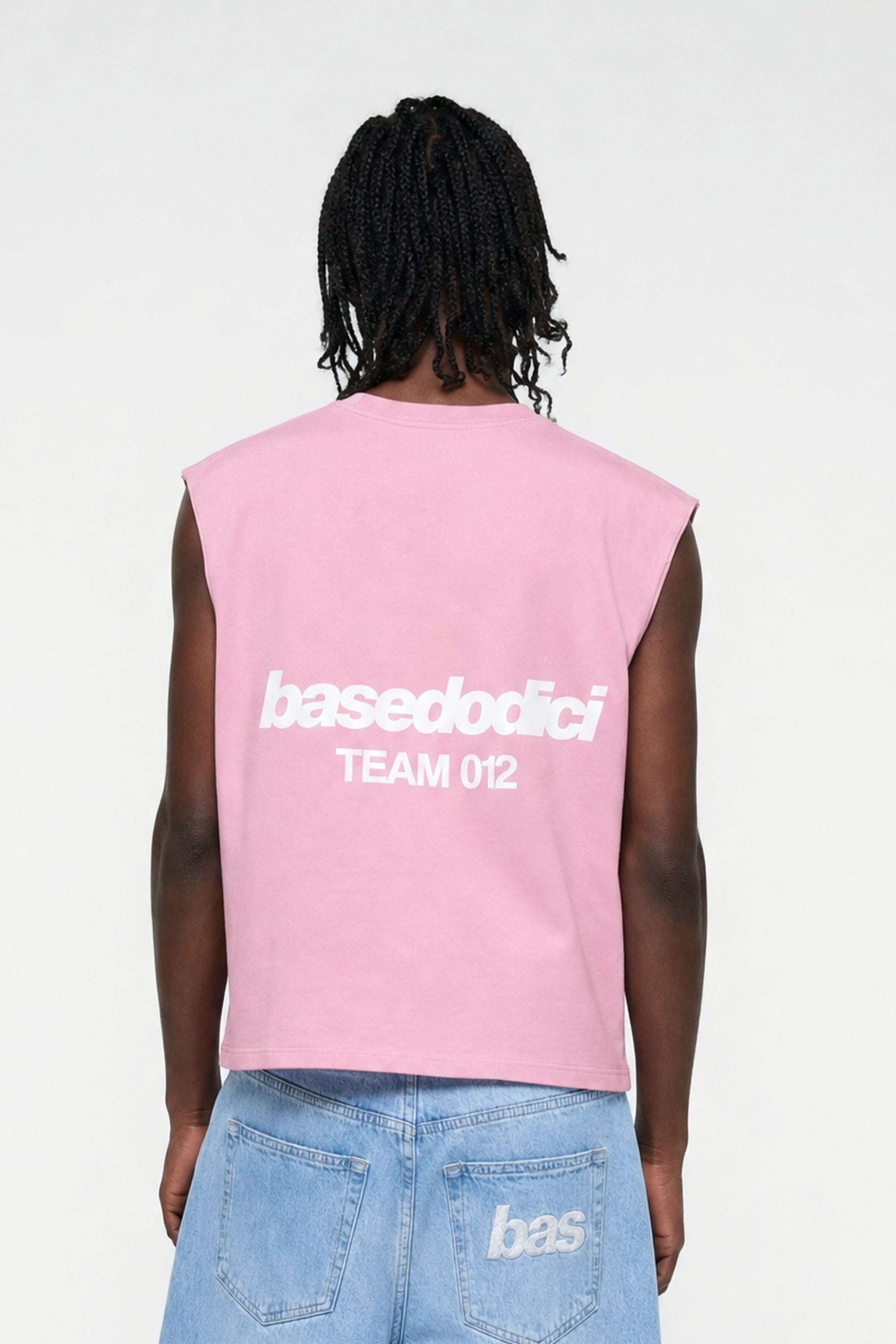 Tank "TEAM012" BackLogo Pink