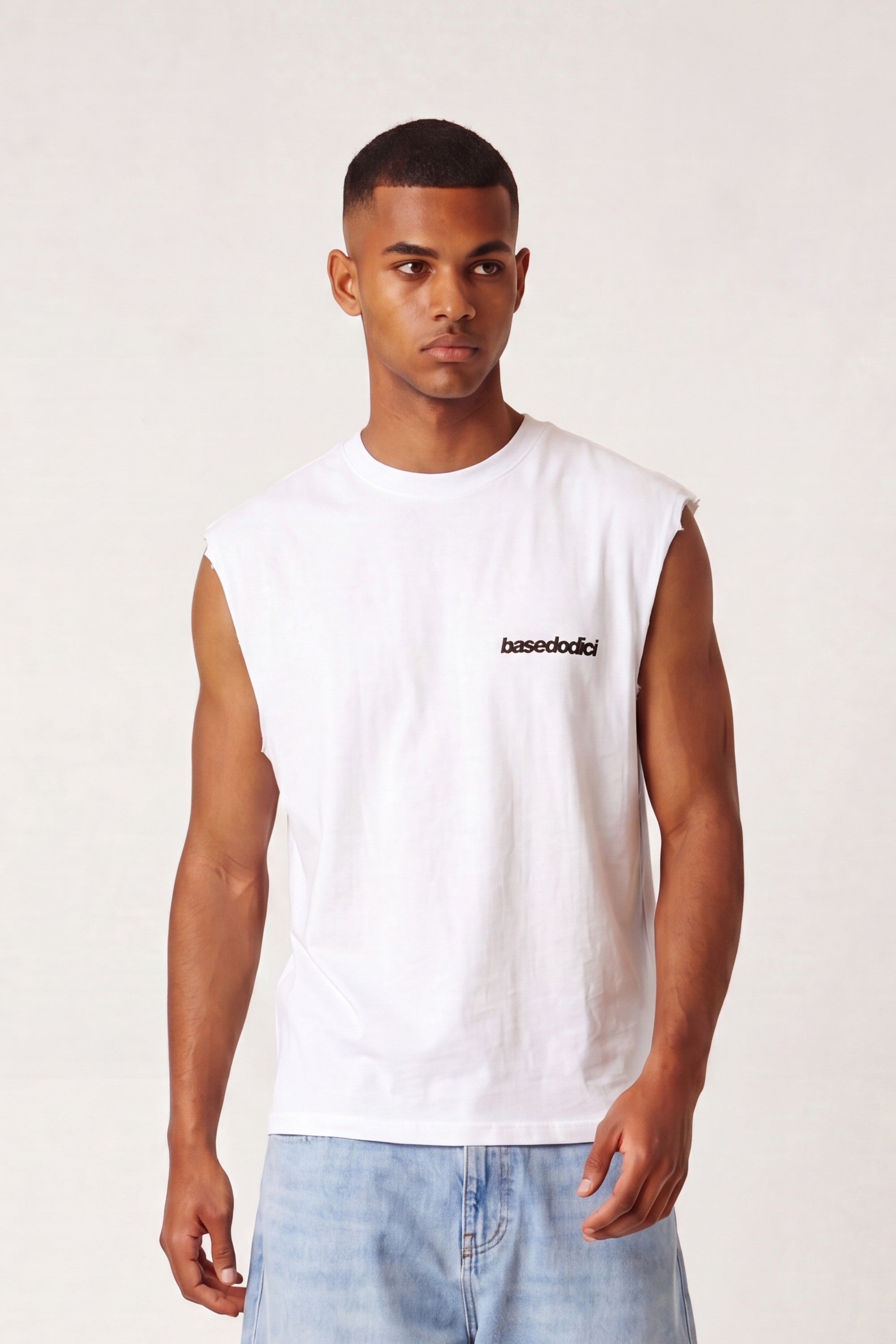 Tank "4PLAYERS" Back 12 White/Burby