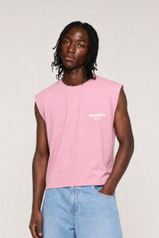 Tank "TEAM012" BackLogo Pink