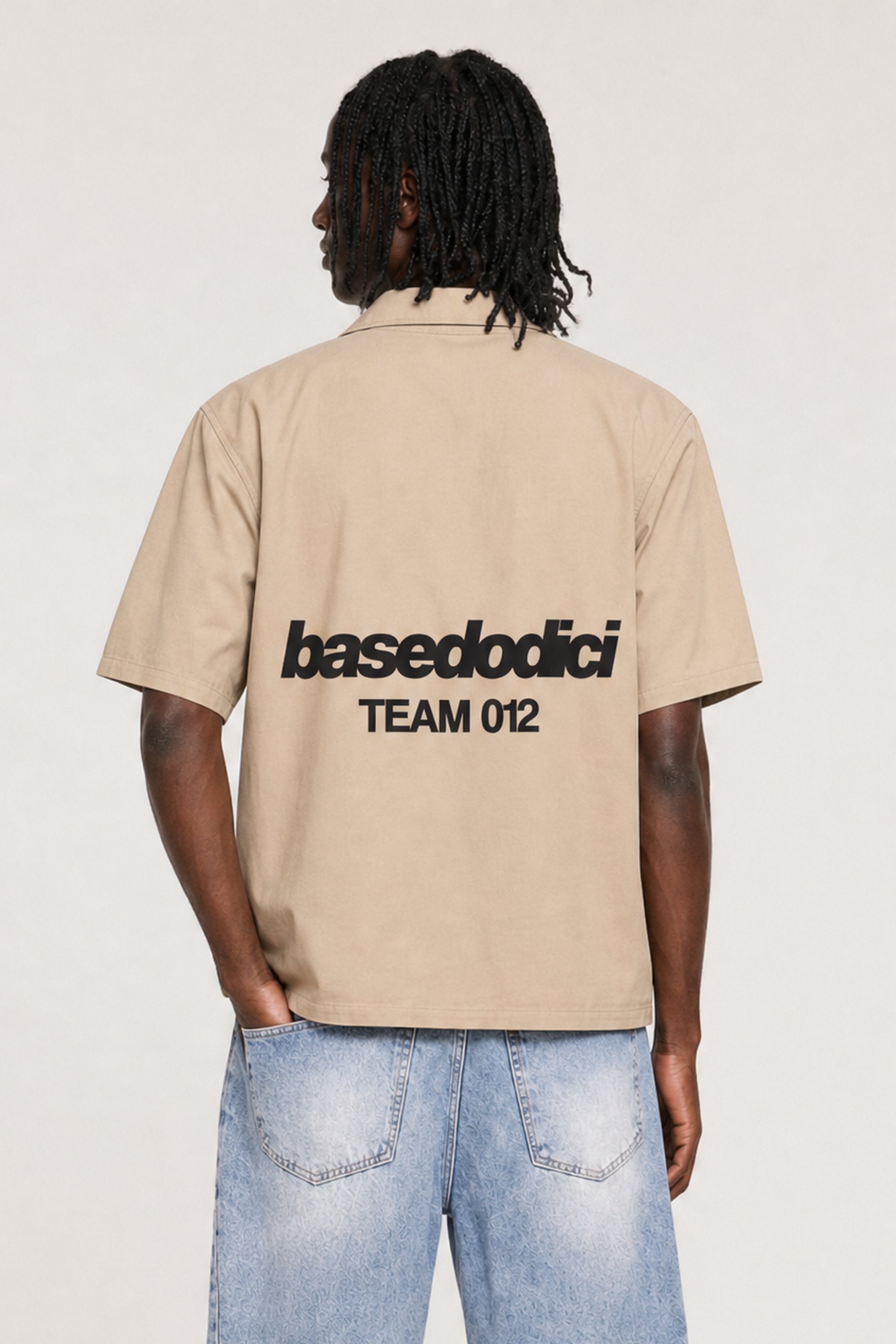 Shirt "TEAM012" BackLogo Beige