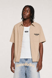 Shirt "TEAM012" BackLogo Beige