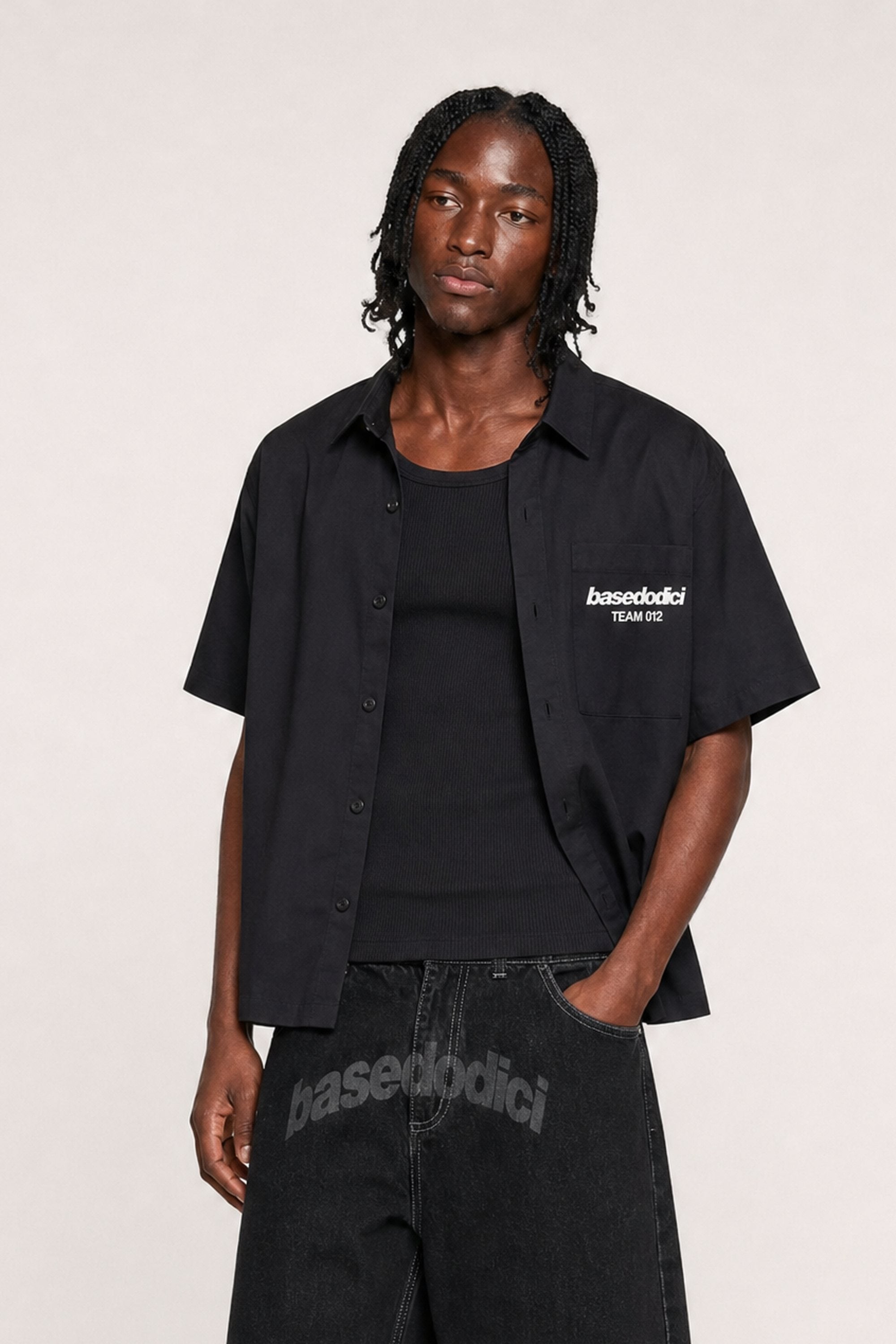 Shirt "TEAM012" BackLogo Black