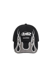 Cap "RIVIERA" Flame Logo Grey/White