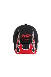Cap "RIVIERA" Flame Logo Red/White